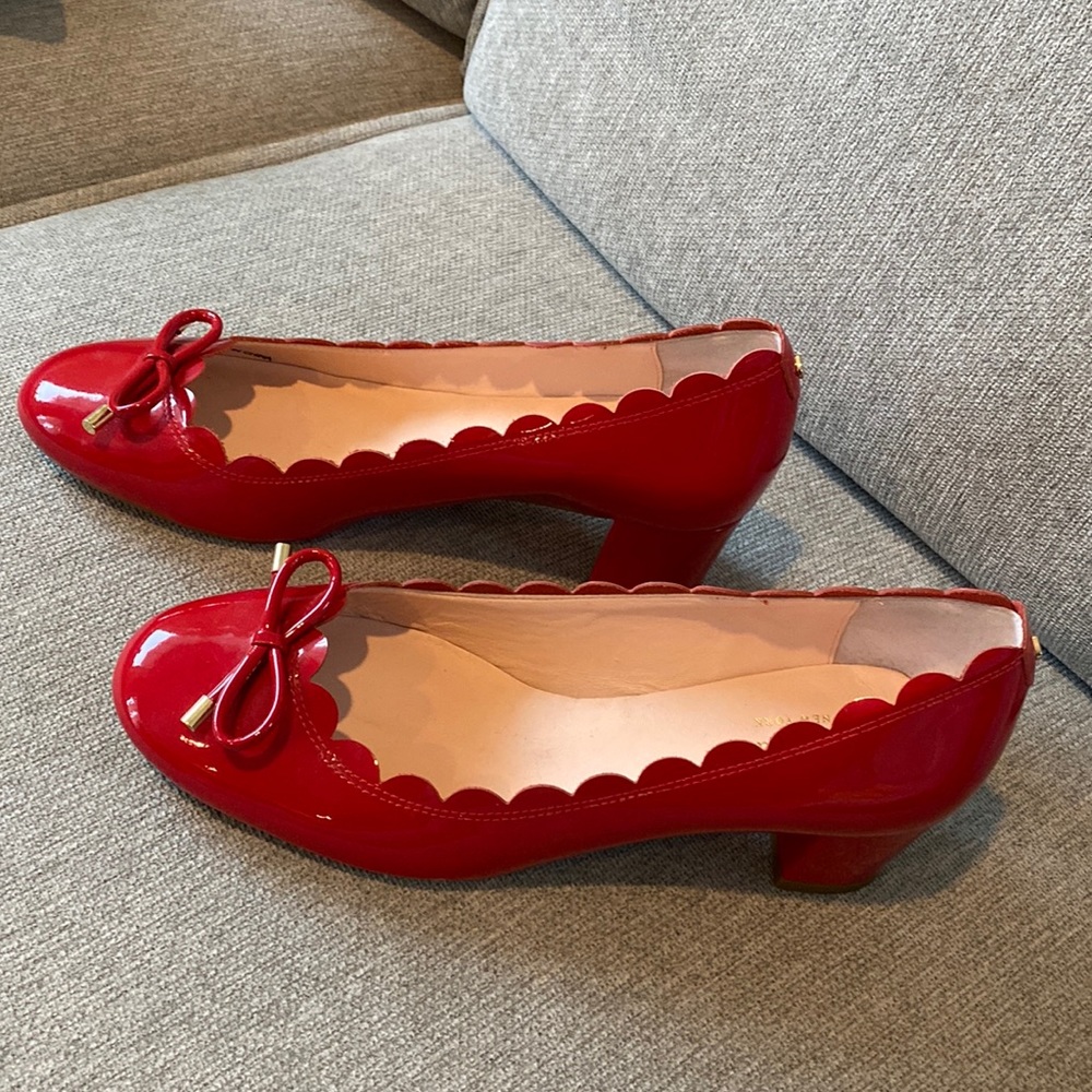 NWOT Kate Spade Yasmin Pumps Size 8 1/2 Red